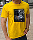 Футболка бавовняна для боксу та єдиноборств,футболка з принтом Джон Джонс,одяг боксерською тематикою розмір S, фото 4