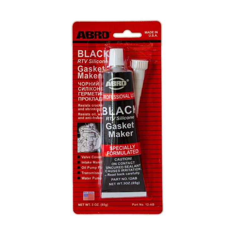 Герметик для формування прокладок ABRO 12-AB Gasket Maker силіконовий чорний 85 г