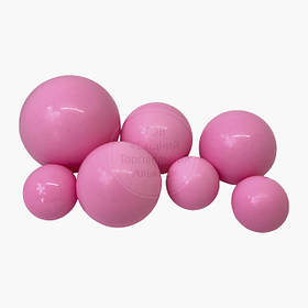 Сфери шоколадні, набір — Рожеві