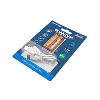 Акумулятори Li-Ion AAA Quantum 550mAh з Type-C роз'ємом (1.5v!) 2шт, фото 2