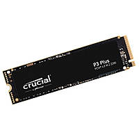 Накопичувач SSD Crucial P3 Plus NVMe PCIe 4.0 M.2 2280 2 ТБ Чорний