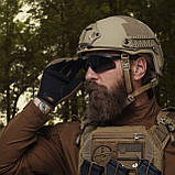 Окуляри балістичні Swiss Eye Raptor New Black. Три змінні лінзи в комплекті, фото 3