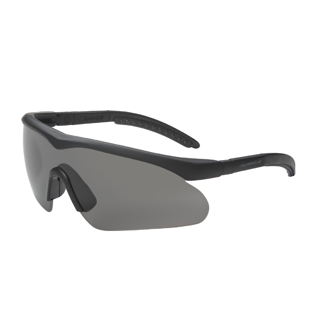Окуляри балістичні Swiss Eye Raptor New Black. Три змінні лінзи в комплекті, фото 1