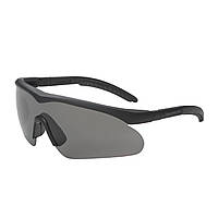 Окуляри балістичні Swiss Eye Raptor New Black. Три змінні лінзи в комплекті
