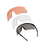 Окуляри балістичні Swiss Eye Raptor New Black. Три змінні лінзи в комплекті, фото 6