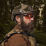 Окуляри балістичні Swiss Eye Raptor New Black. Три змінні лінзи в комплекті, фото 7