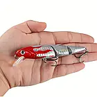 Воблер шумовий суспендер з трьох частин, фото 4