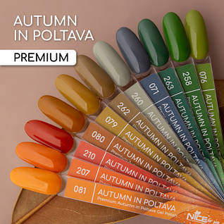 Гель-лак Autumn in Poltava Premium Nice for you