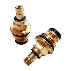 Кран букса для змішувача Villa 1/2 дюйма латунь механіка під ручку хрест 24 шліци