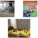 Дитяча дерев'яна дорога колія залізниця потяг 3,2 метри Kruzzel 22495 Польща, фото 9