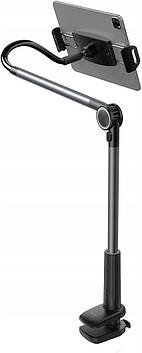 Тримач для смартфона і планшета Baseus Otaku life Rotary Adjustment, Grey (LUZQ000013)