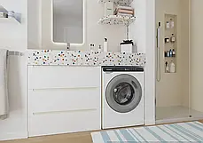 Пральна машина Candy Mini CW50-BP12307G-S Slim 5кг 1200об/хв, фото 3