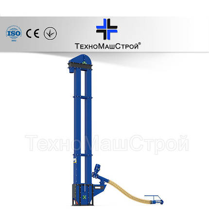 Зерновая нория "НЗ-4.5" з гнучким шнеком 6м, фото 1