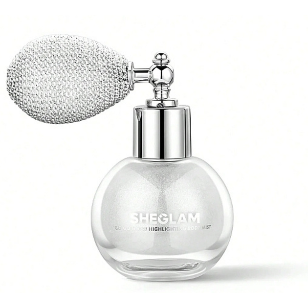 Хайлайтер для обличчя і тіла у спреї Sheglam Go Go Glow Highlighting Body Mist 10 г Frosted Opal