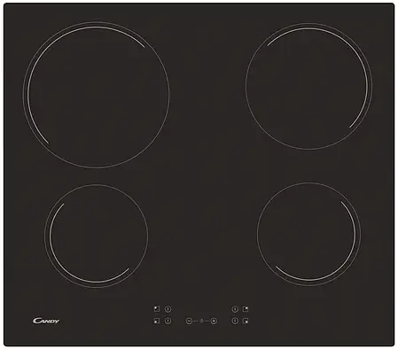 Керамічна варильна панель Candy CH64CCB/4U2 59см, фото 1