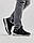 Чоловічі кросівки Nike Vomero 5 New Black Grey, кеди Найк шкіра текстиль чорні весни осінь. Чоловіче взуття, фото 3