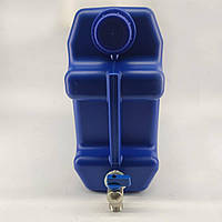 Бачок для води 10л. з краником (синій, пластик)