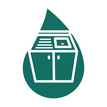 Тумби з накладними мийками