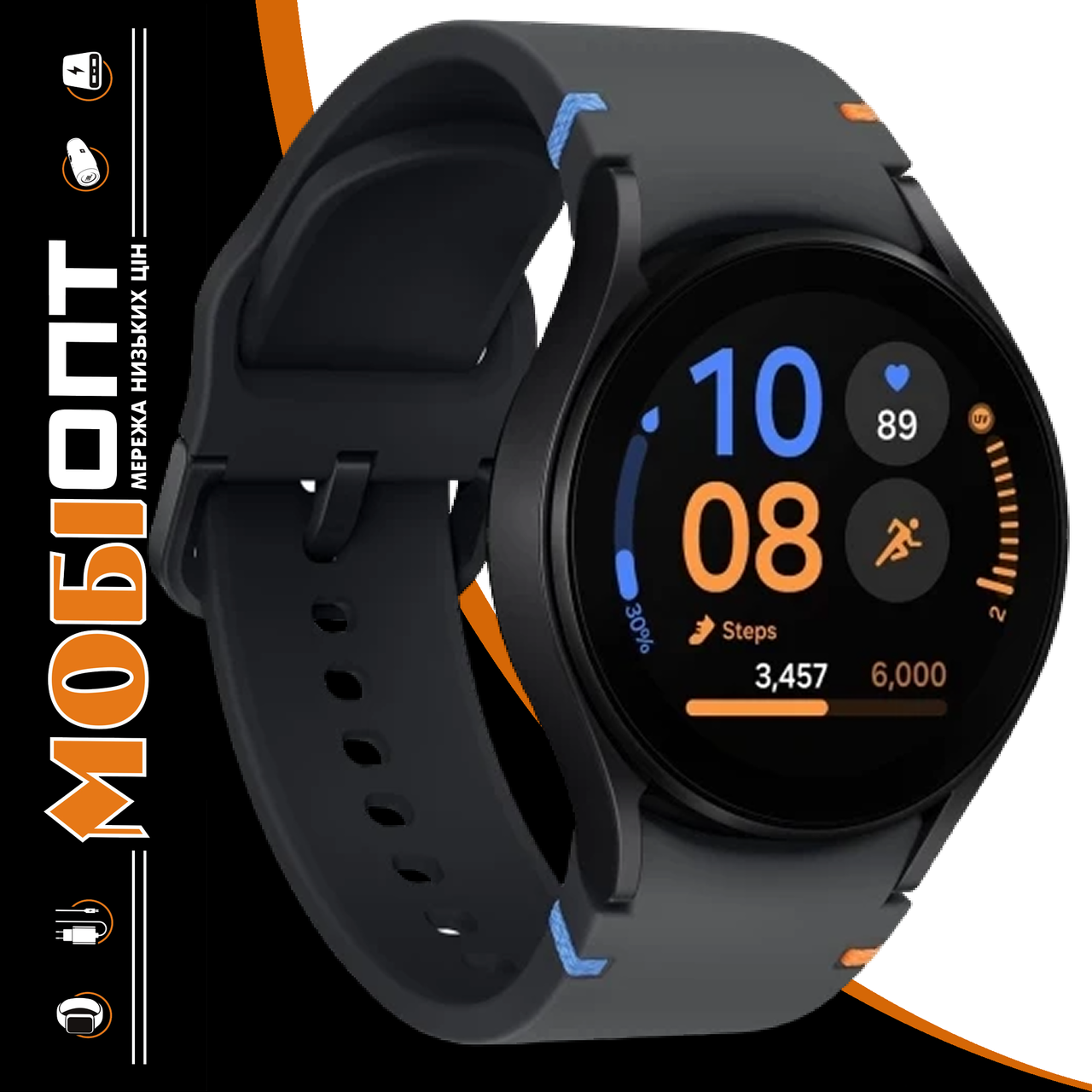 Смарт-годинник Samsung Galaxy Watch FE 40mm Black (SM-R861NZKASEK) UA UCRF