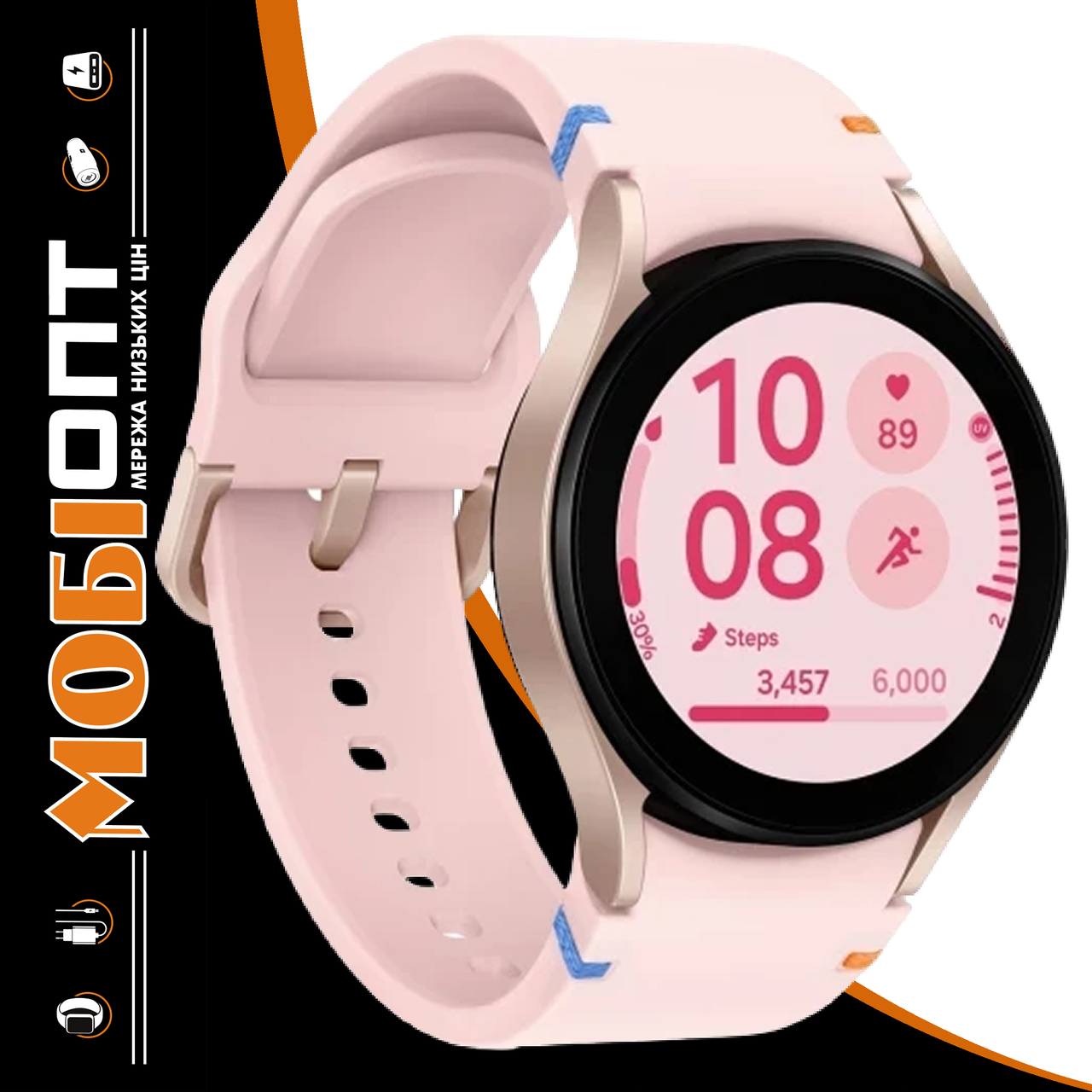 Смарт-годинник Samsung Galaxy Watch FE 40mm Pink Gold (SM-R861NIDASEK) UA UCRF