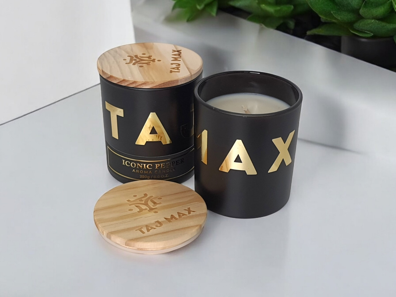 Ароматична свічка "ICONIC PEPPER" Taj Max 250g, фото 1