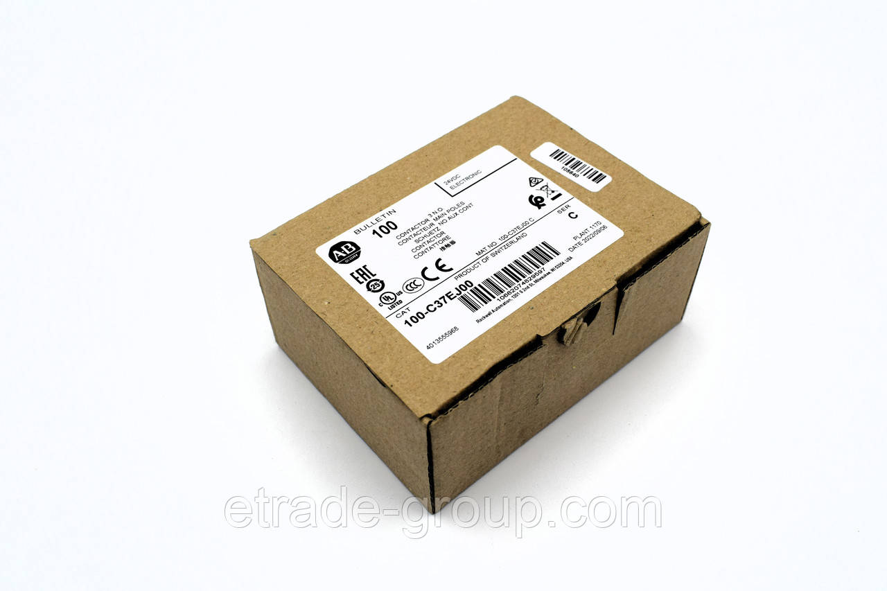 Контактор ALLEN-BRADLEY 100-C37EJ00