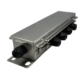 З'єднувальна коробка Keli JXHG 08-4-S (неіржавка сталь), фото 1