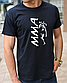 Чоловічі якісні футболки для боксу MMА, бавовняна футболка з принтом ММА розмір S, фото 5