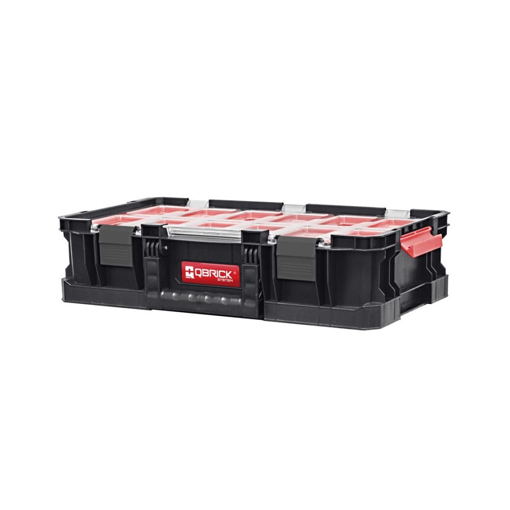 Ящик для інструментів TWO Organizer чорний 526 x 307 x 126 мм Qbrick System SKRQTWOOCZAUA017, фото 1