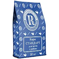 Корм для котів Ройчер  Стандарт риба 10 кг