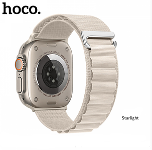 Ремінець Hoco WA20 для Apple Watch (42 / 44 / 45 / 49 mm) / starlight