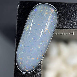 044 UNICORN builder GLITTER GEL Lady Arms 10гр.