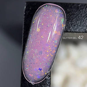 042 GLITTER GEL 25гр.