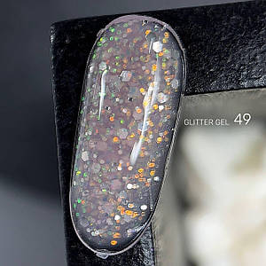 049 UNICORN builder GLITTER GEL Lady Arms 10гр.