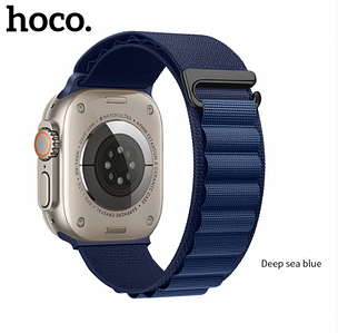 Ремінець Hoco WA20 для Apple Watch (38 / 40 / 41mm) / sea blue