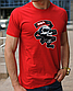 Футболки чоловічі MMА,боксерські принти,бавовняна футболка з принтом Череп ММА,розмір S, фото 7