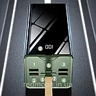 Повербанк 40000мАч з ліхтариком, 4хUSB, 3 кабелі-перехідники, Зелений / PowerBank / УМБ / Павер банк, фото 5