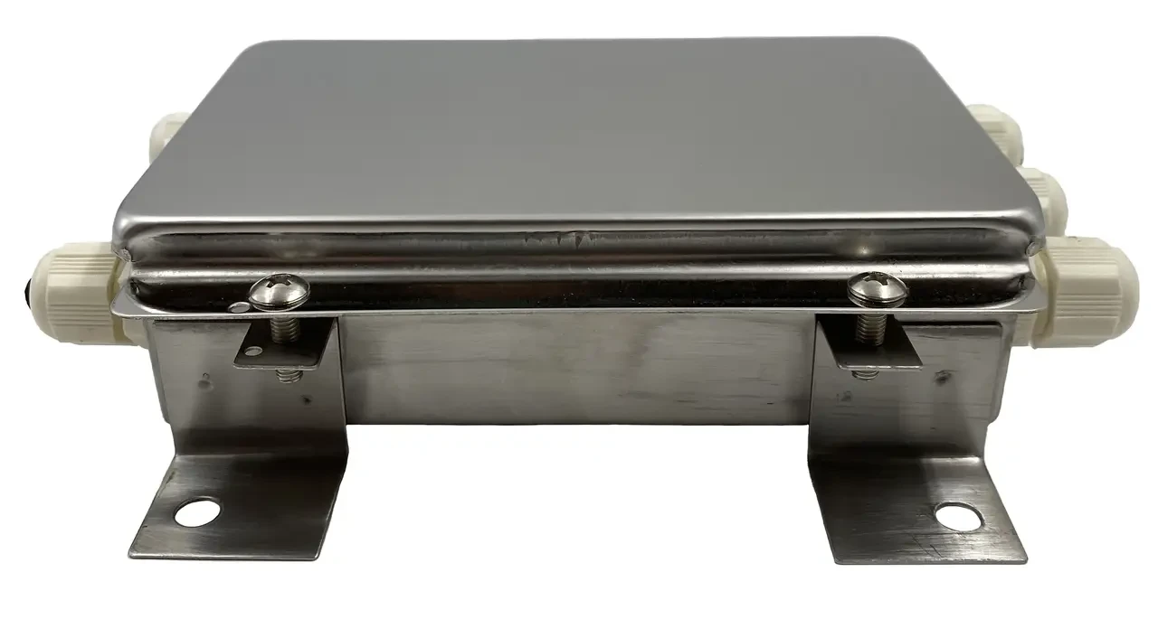 З'єднувальна коробка Keli JXHG 02-4-S (неіржавка сталь), фото 1