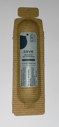 Фітопротеїнова маска для відновлення Screen Purest Save Repairing Veg Hair Mask 10 мл, фото 1