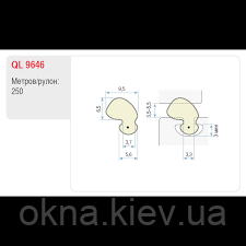 Ущільнювач для вікон і дверей Шлегель