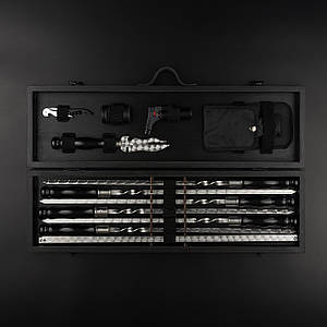 Шампури подарункові набір бокс для пікніка гриля та барбекю Оригінальні Віп подарунки на день народження татові, хлопцю,