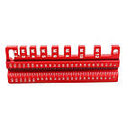 М2-М12 Гвинтовий вимірювальний інструмент довжиною 130мм з алюмінію червоний [m2-m12-r] Tactix