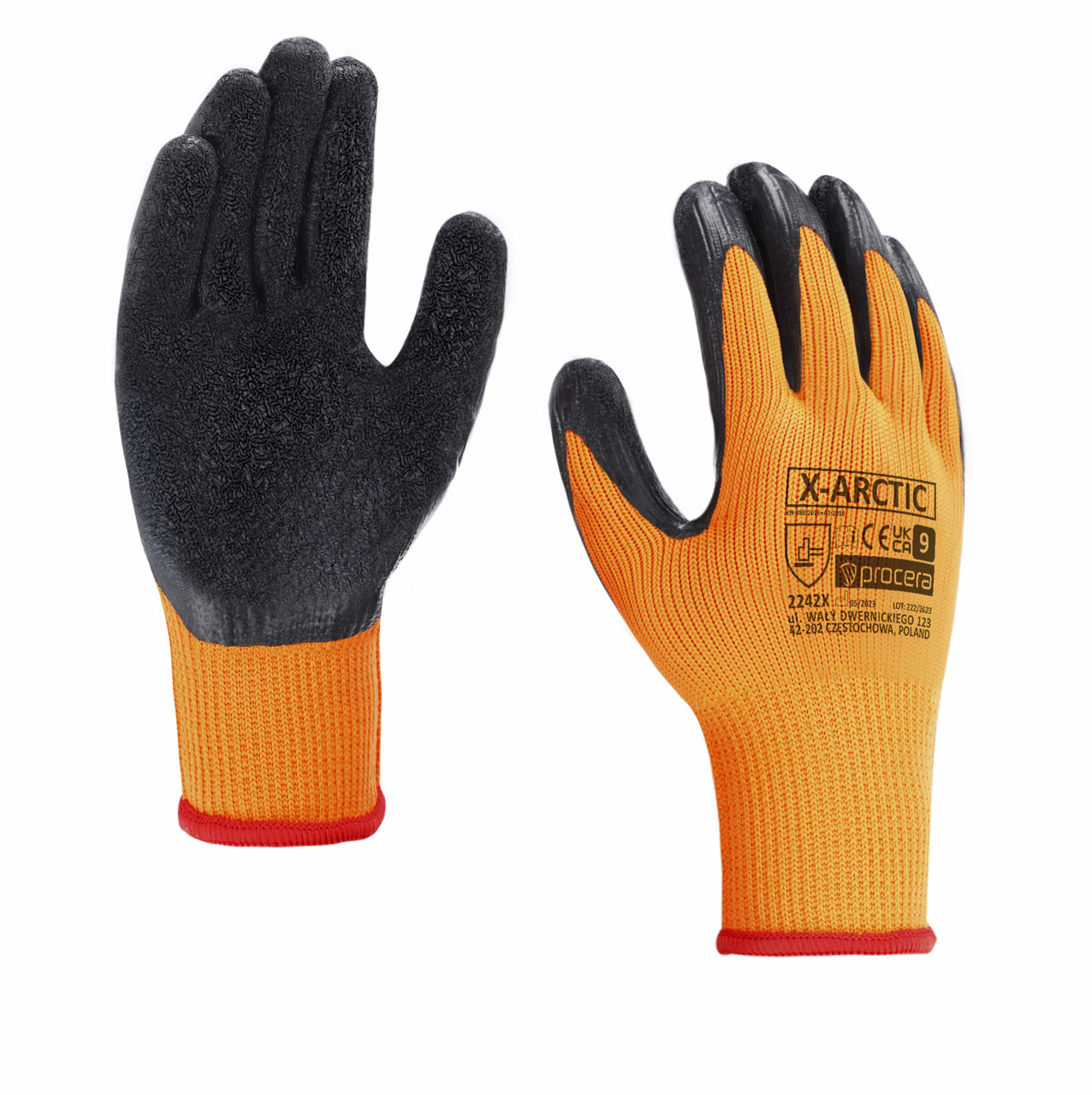 Рукавиці утеплені X-ARCTIC-10 (12 пар), фото 1