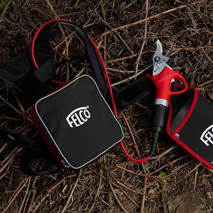 Електросекатор Felcotronic Felco 802+ з батареєю та рюкзаком, фото 3