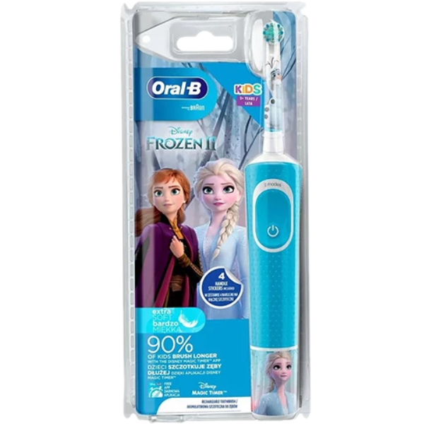 Зубна щітка Oral-B D100 Kids Extra Soft "Холодне серце"