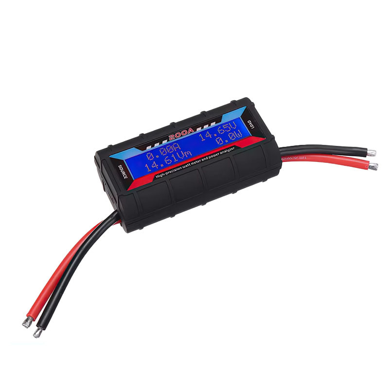 Ватраметр аналізатор потужності 200 А 0-60 В 0-6.5 кВт LCD, фото 1