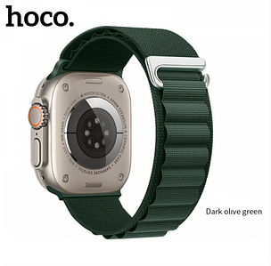 Ремінець Hoco WA20 для Apple Watch (38 / 40 / 41mm) / dark green