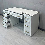 Гримерний стіл без дзеркала V194, фото 2