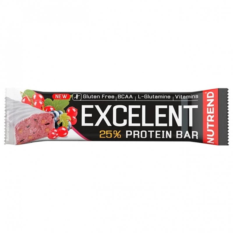 Протеїновий батончик Excelent Protein Bar Double Nutrend 85 g Blackcurrant Cranberry
