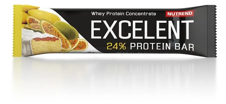 Протеїновий батончик Excelent Protein Bar Double Nutrend 85 g Brazilian Fruit Curuba, фото 1